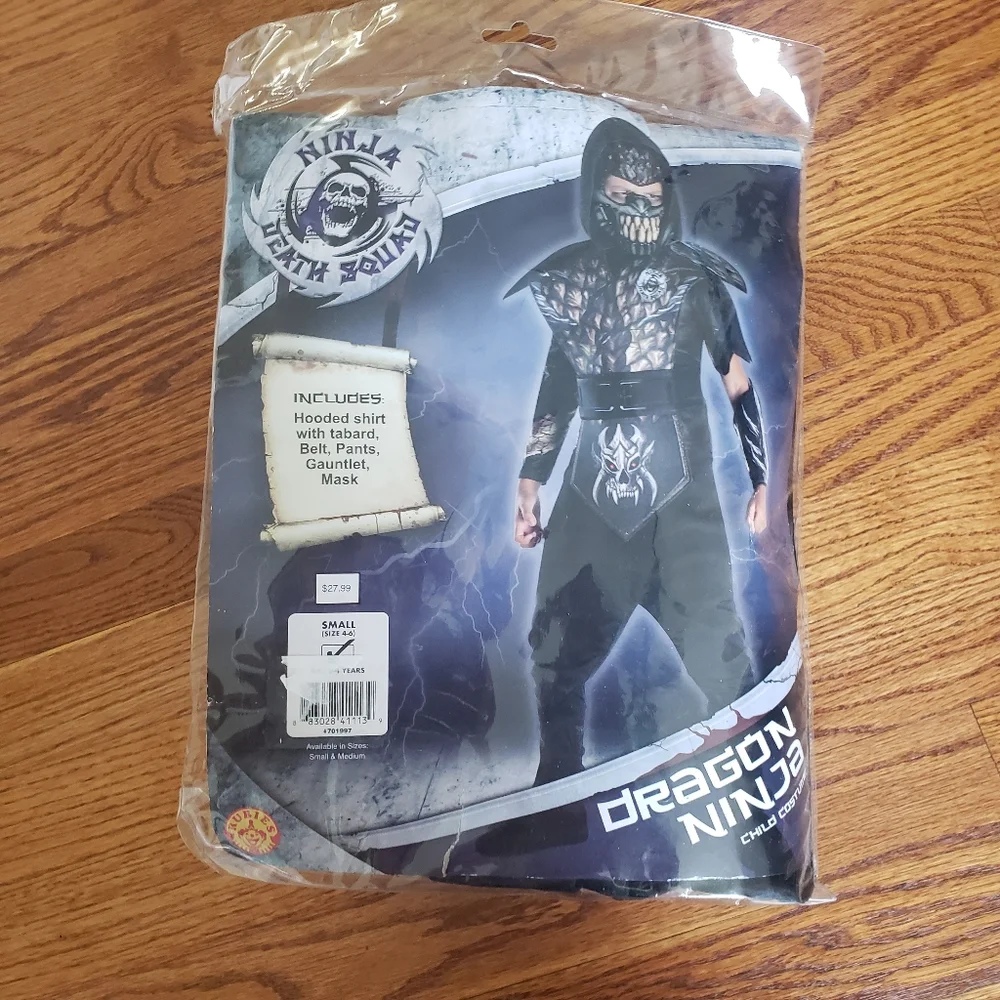 NWT Dragon Ninja Child's Halloween Costume
